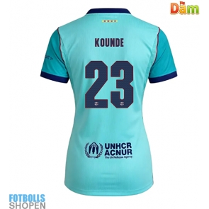 Billiga Barcelona Jules Kounde #23 Tredjeställ Dam 2026-27 Kortärmad